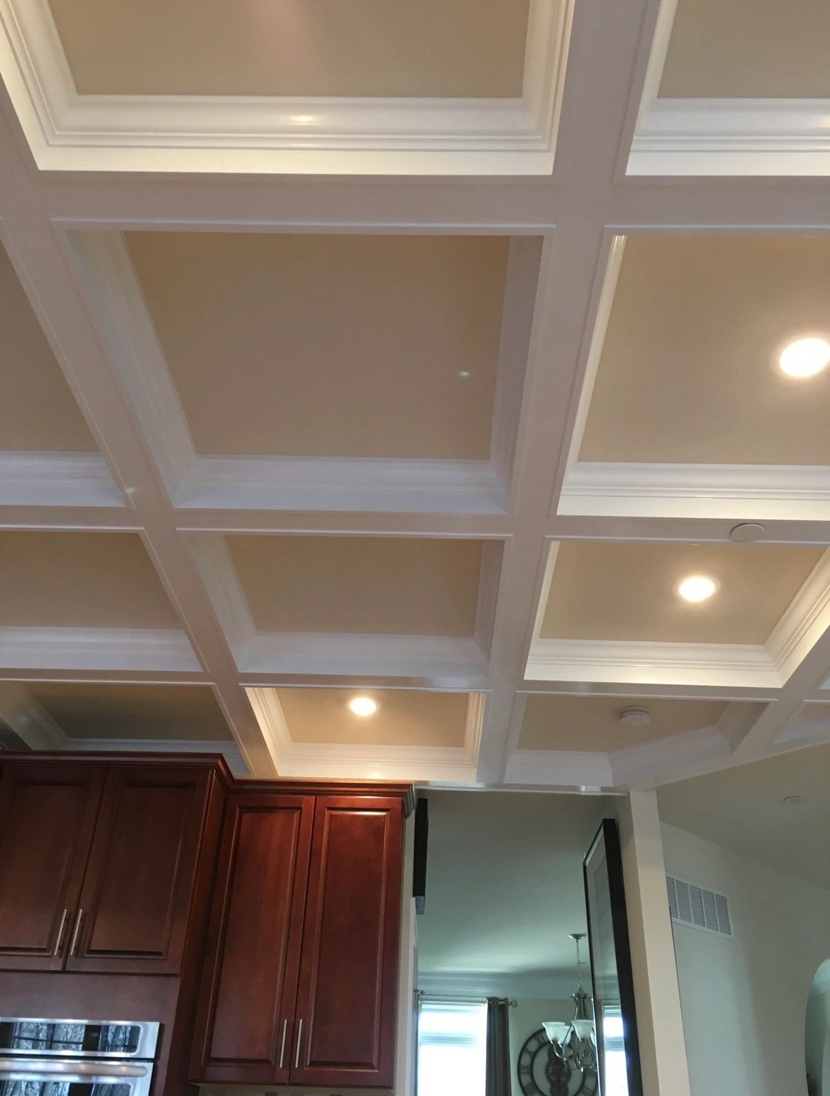 Design & Measure Visit: coffered ceiling